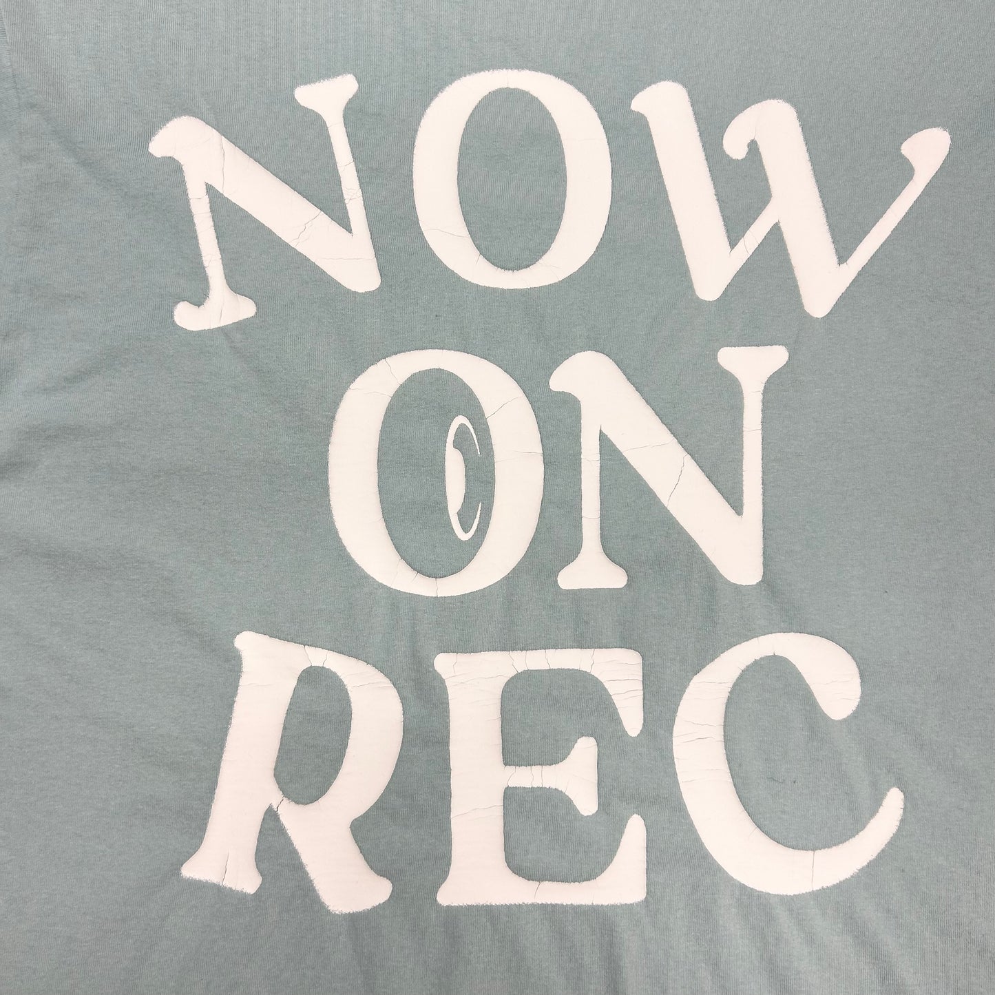 NOW ON REC TEE / TURQUOISE