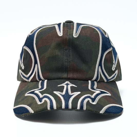 CPD "eNrOll" Cap / Dark Camo & Navy Embroidery