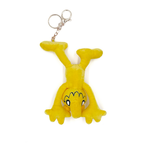 Mr.Shirai "ぶら下がり" Key Holder / Yellow