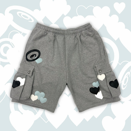 CPD LOVE PATCH SWEAT SHORTS #01