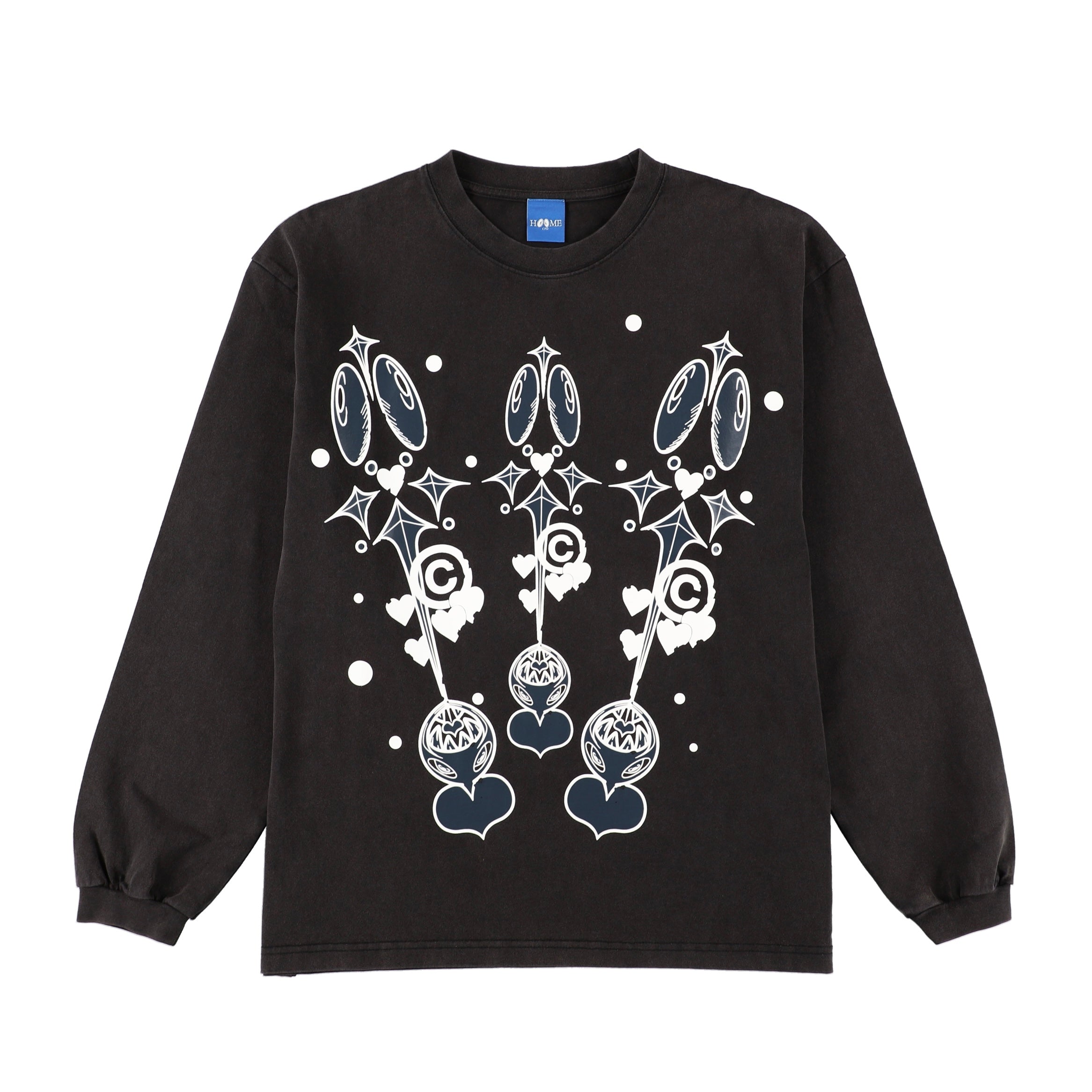 GILAGILA LONG SLEEVE TEE / Black – COIN PARKING DELIVERY