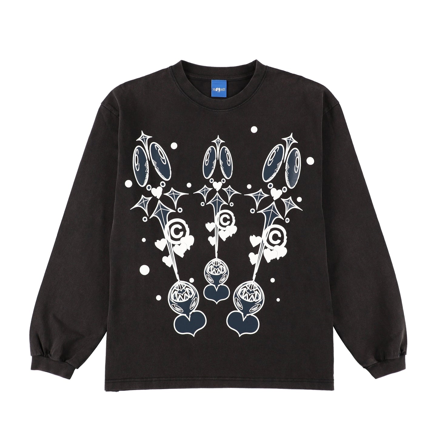 GILAGILA LONG SLEEVE TEE / Black