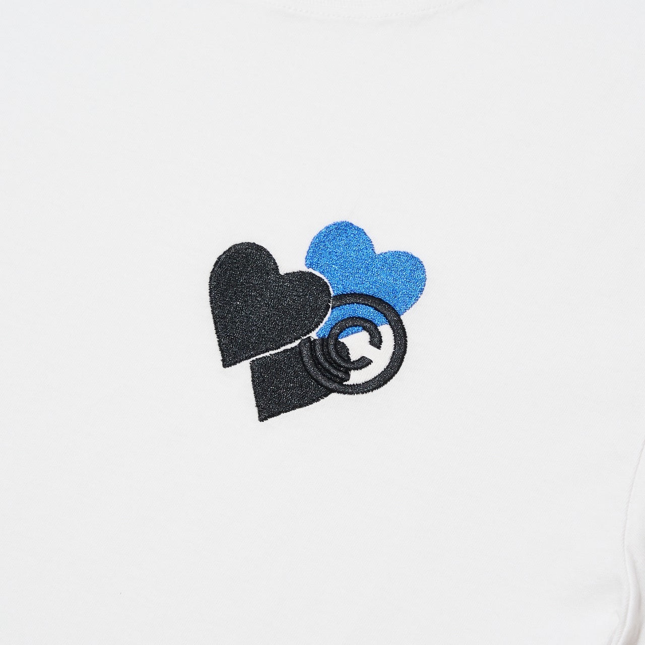 CPD HEART STITCH TEE / White