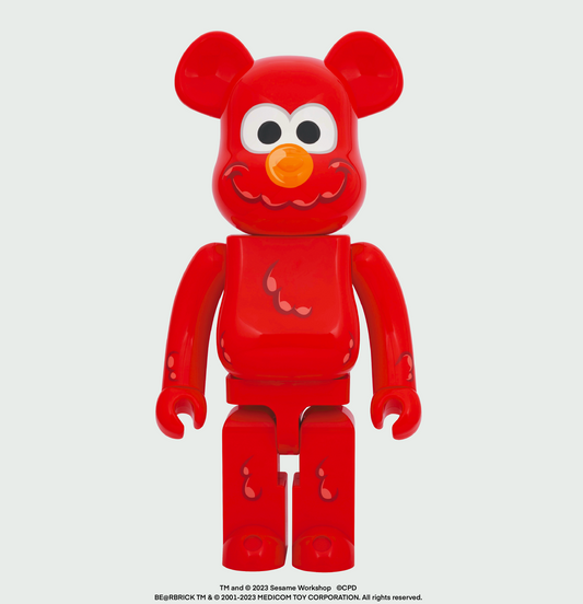BE@RBRICK COIN PARKING DELIVERY × SESAME STREET ELMO（CPD Ver.）1000%