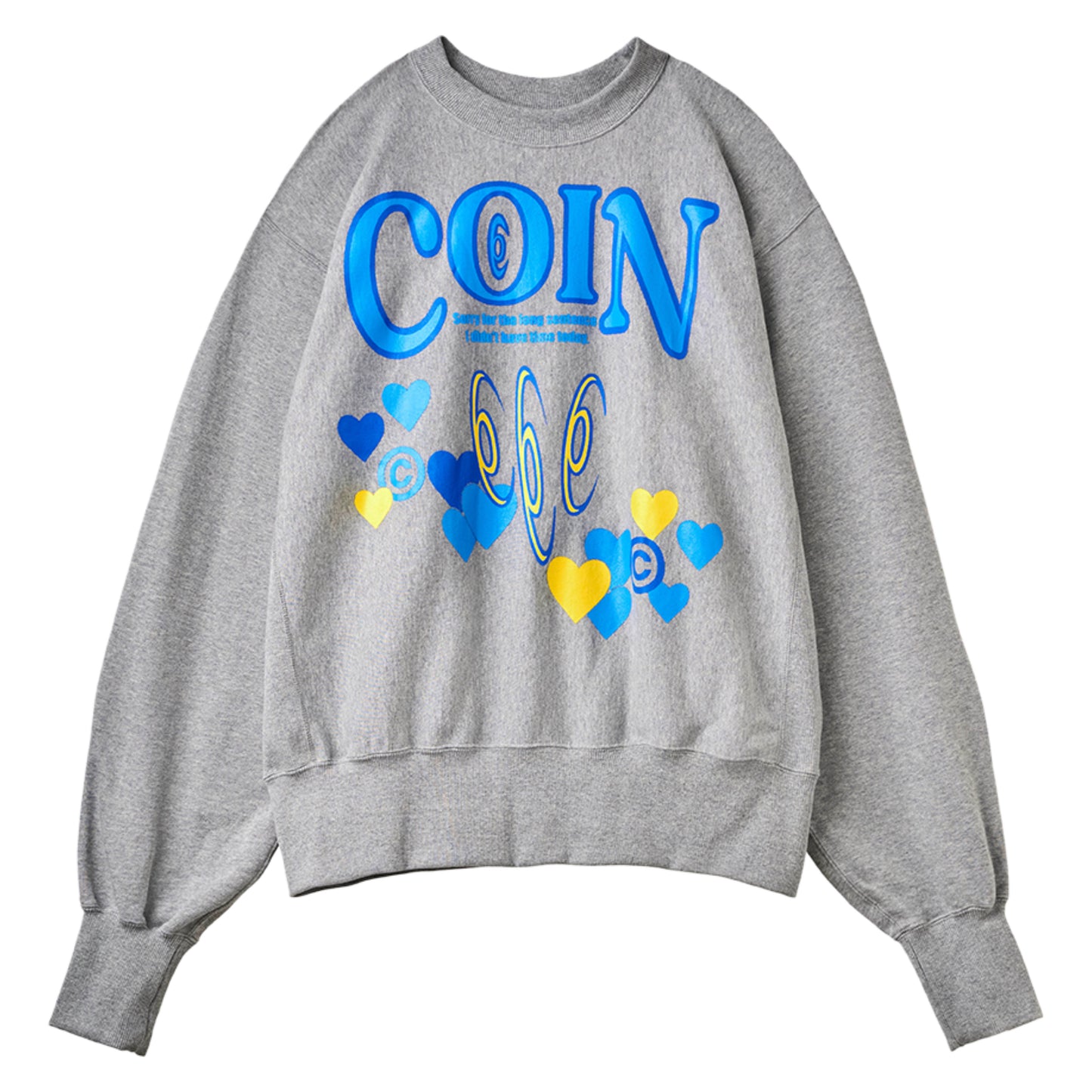 BRIDGE LOVE SILK Sweat shirt  / GRAY