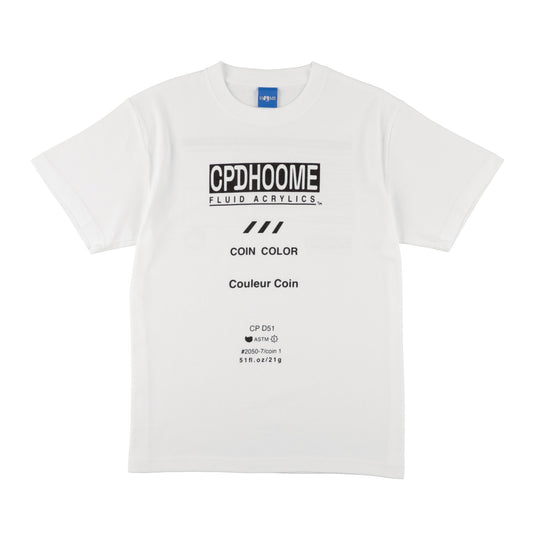 【COMING SOON】FLUID ACRYLICS TEE / White