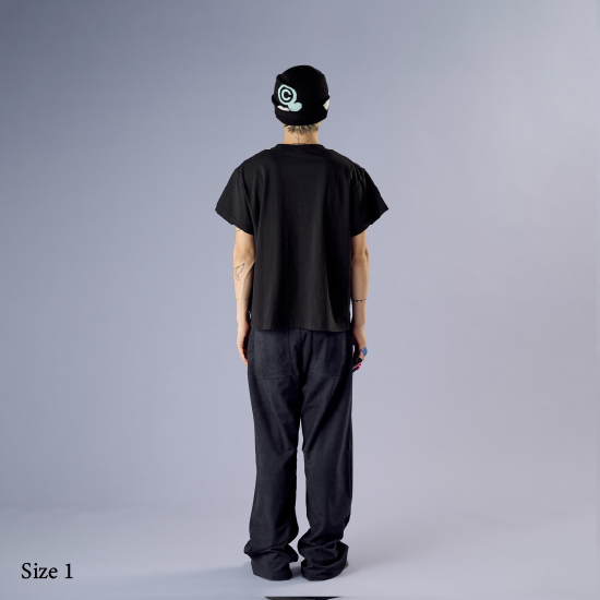 Mr.Shirai COiN TEE / Black