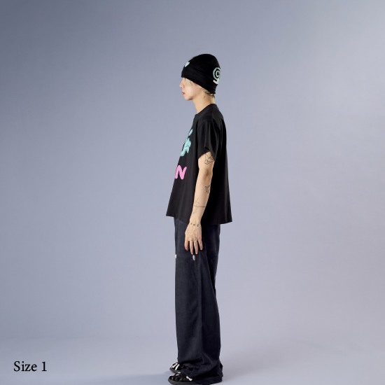 Mr.Shirai COiN TEE / Black