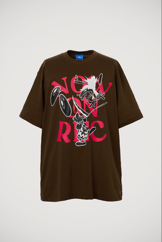 NOW ON REC TEE Halloween BROWN