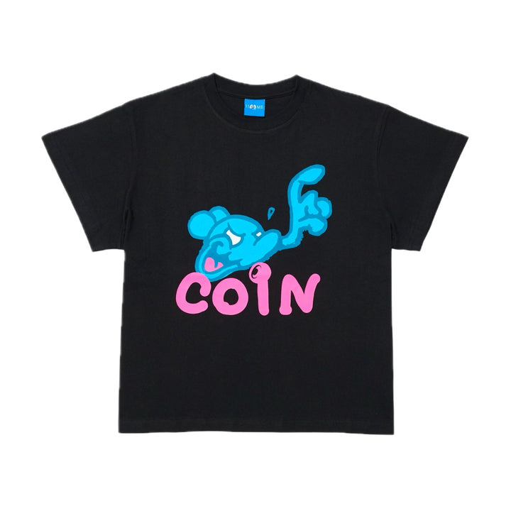 Mr.Shirai COiN TEE / Black