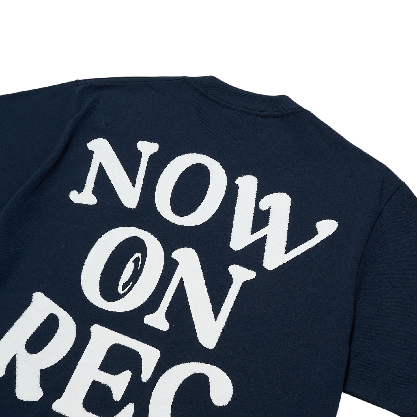 NOW ON REC TEE / Navy White