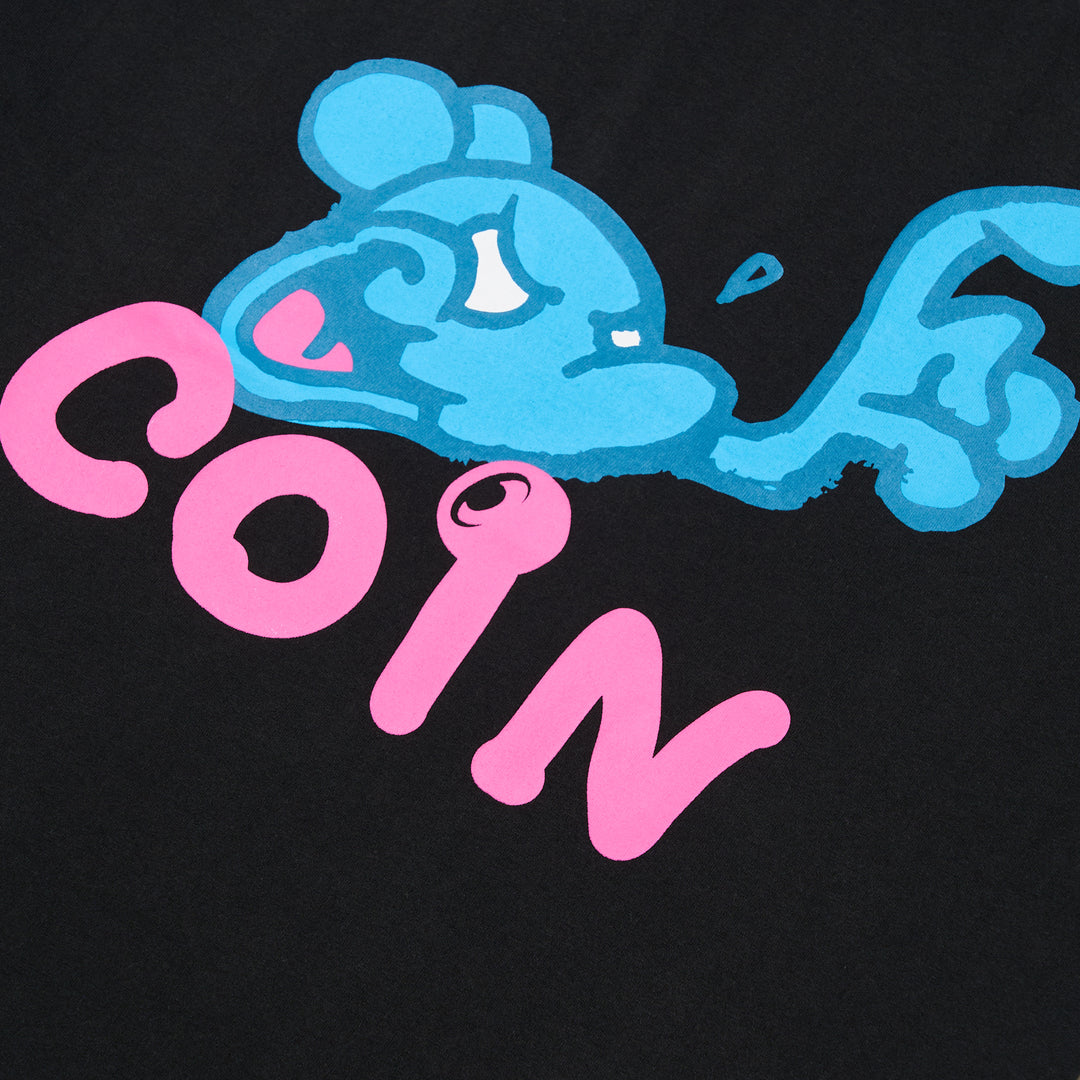 Mr.Shirai COiN TEE / Black