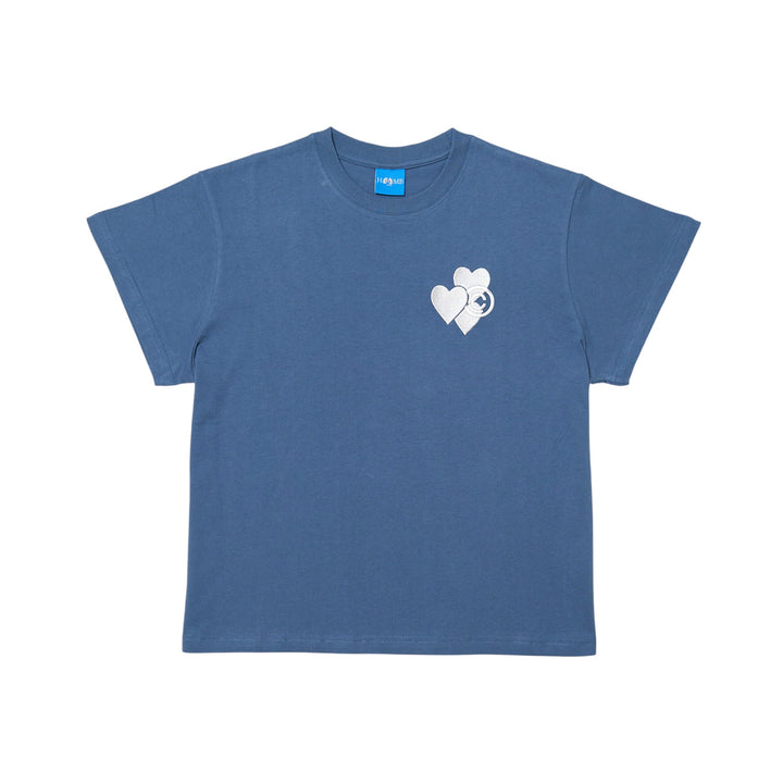 CPD HEART STITCH TEE / Blue