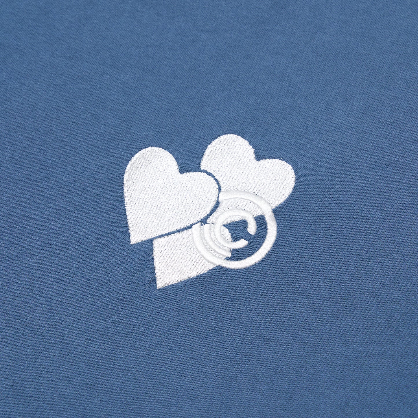 CPD HEART STITCH TEE / Blue