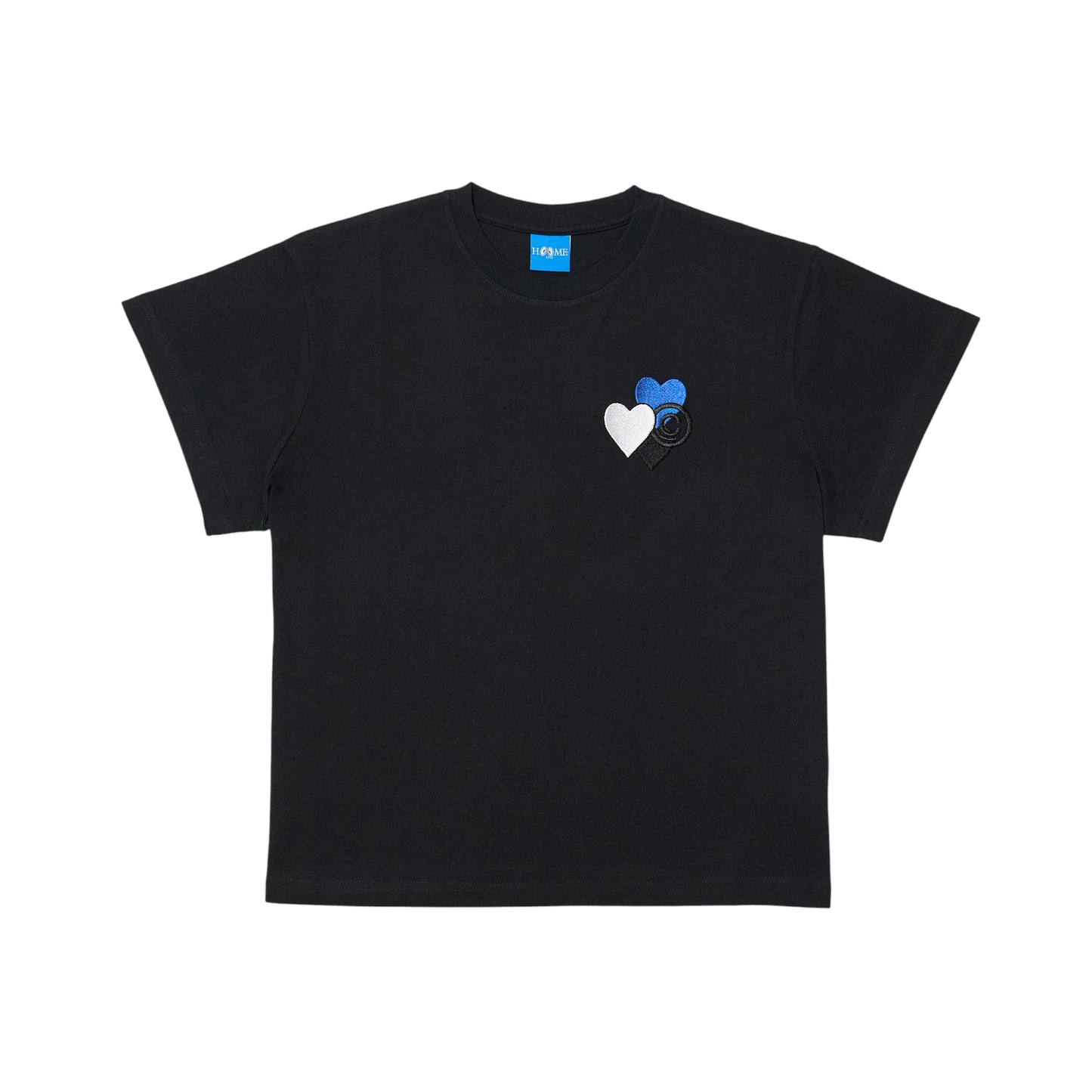 CPD HEART STITCH TEE / Black