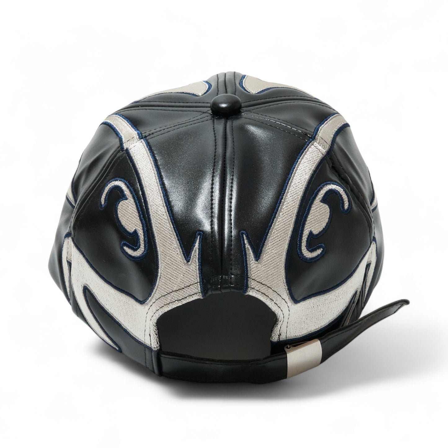 eNrOll Leather CAP / White