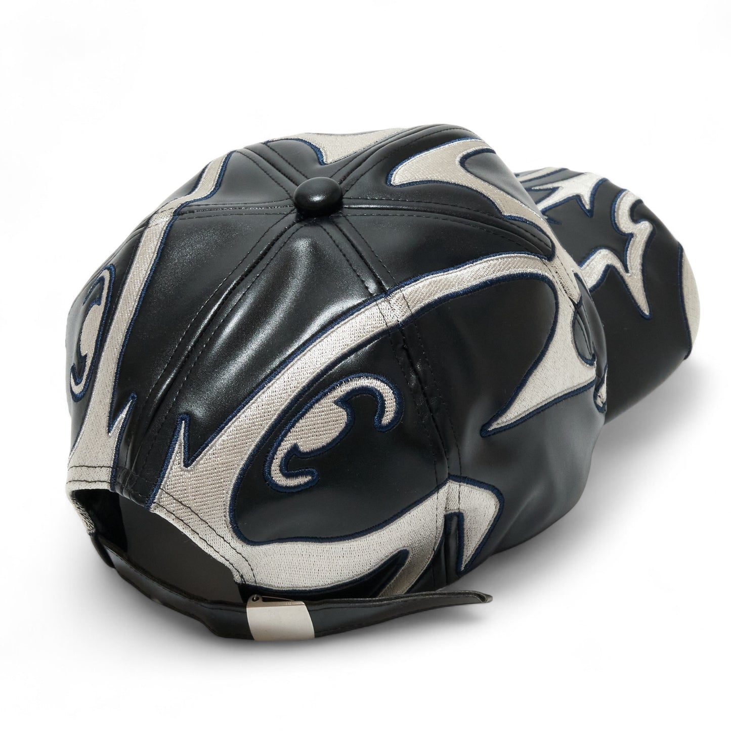 eNrOll Leather CAP / White