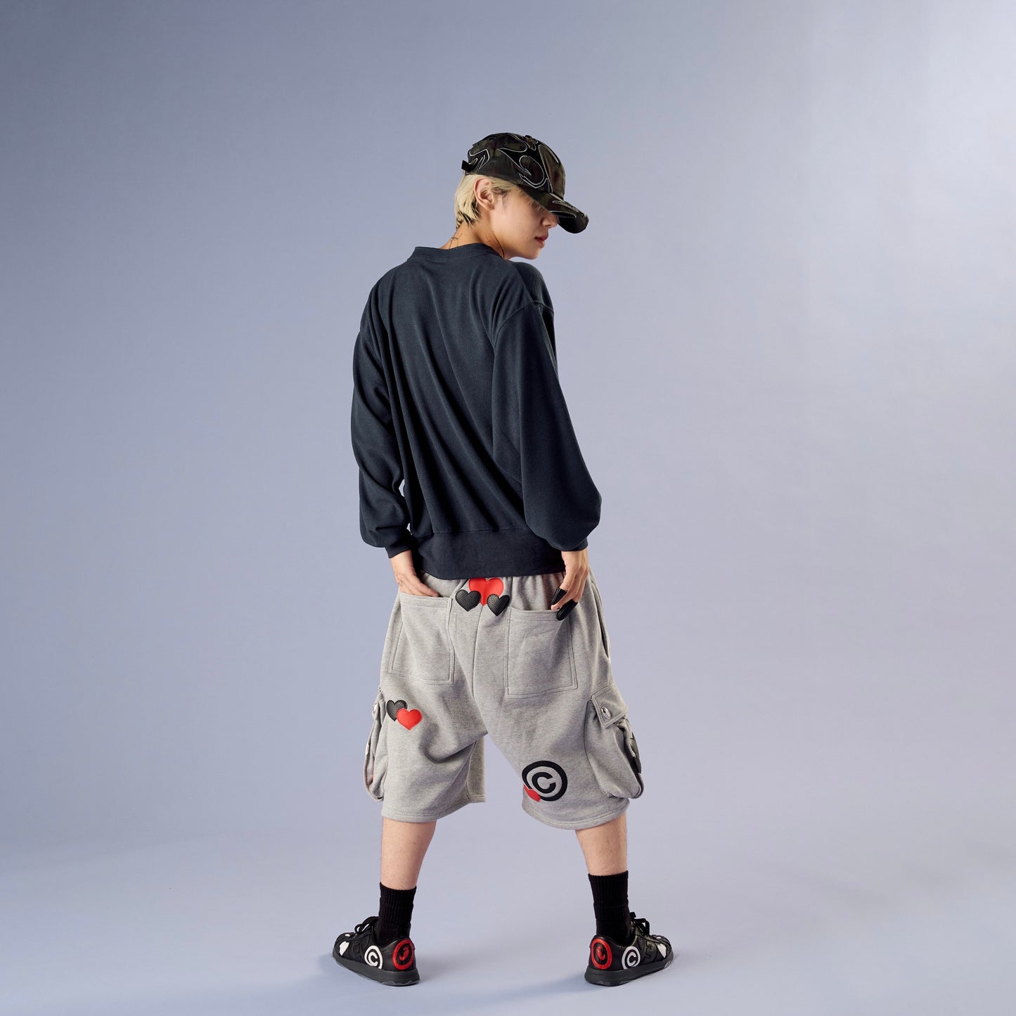 eNrOll Camouflage CAP / Black