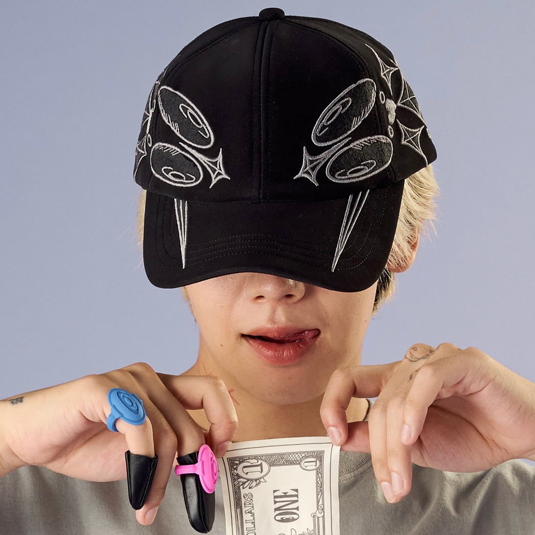 GILA GILA SUEDE CAP / Black