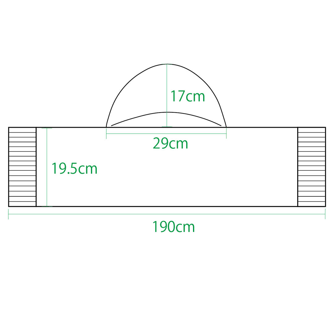 REVERSIBLE HOOD MUFFLER