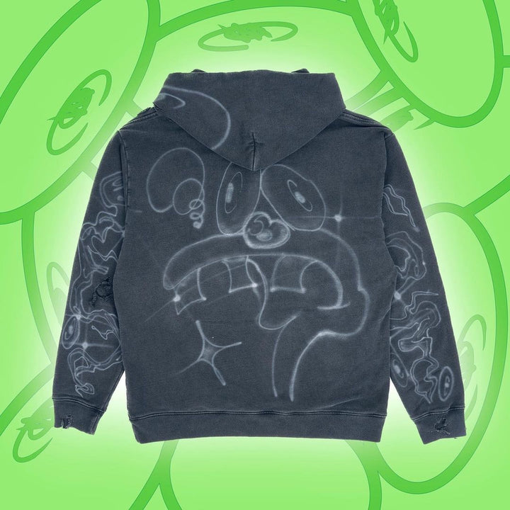 Pine tree pattern hoodie 