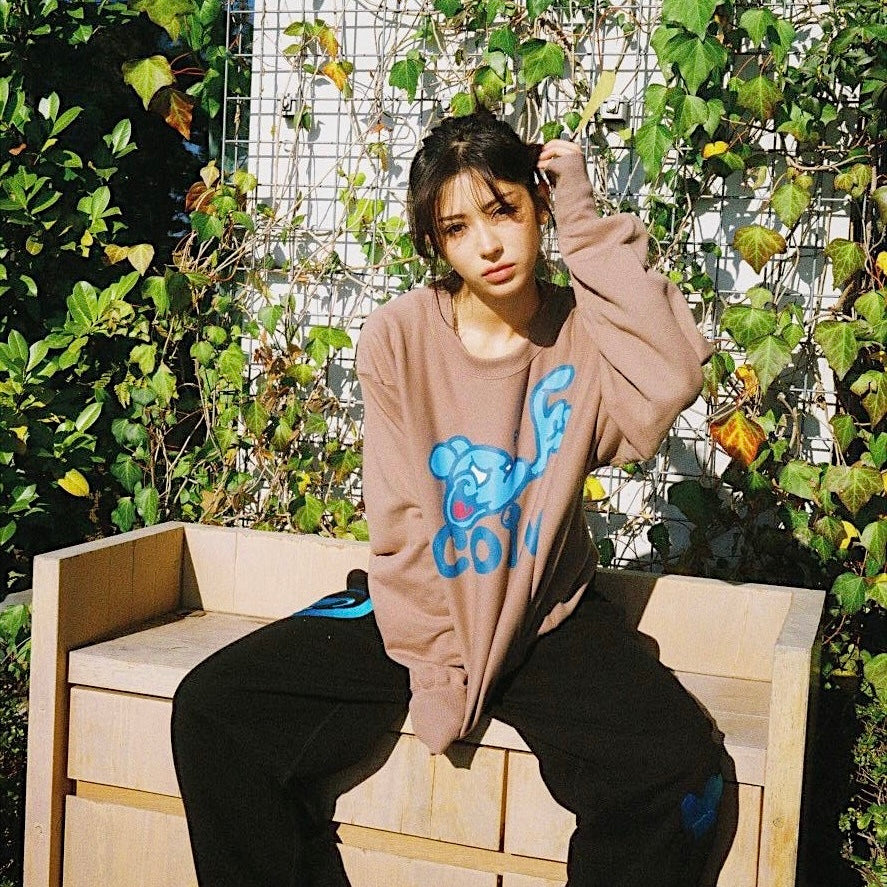 Mr.Shirai Coin SWEAT / Brown