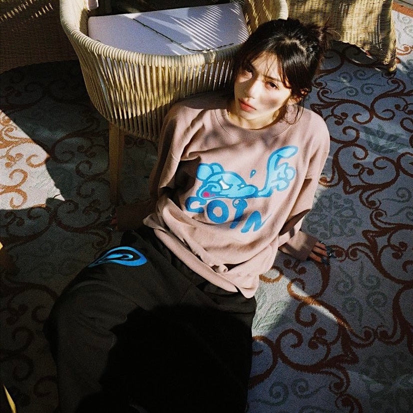 Mr.Shirai Coin SWEAT / Brown