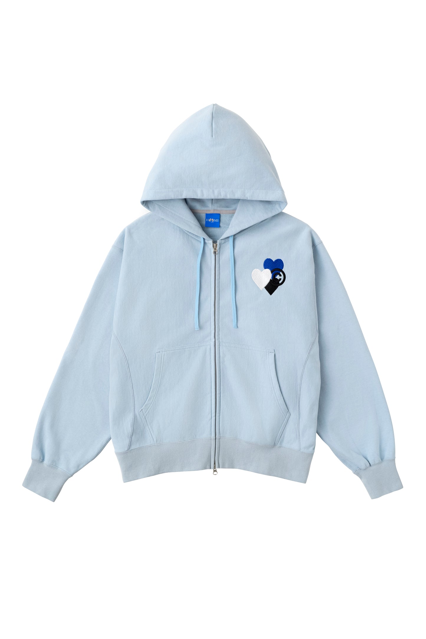 CPD LOVE STITCH HOODIE / SAX