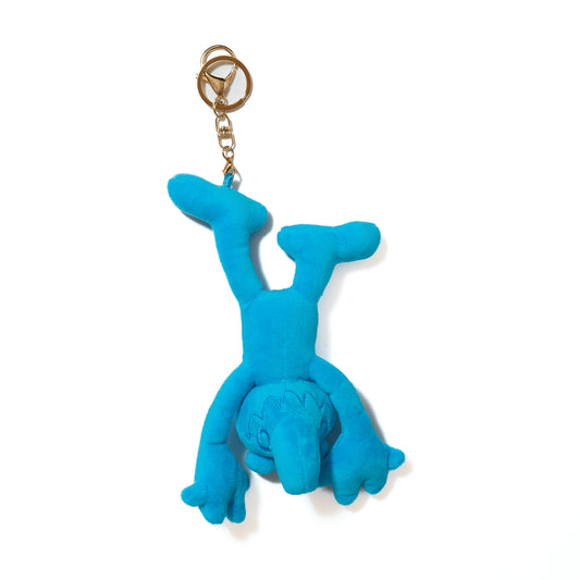 Mr.Shirai "ぶら下がり" Key Holder / Blue