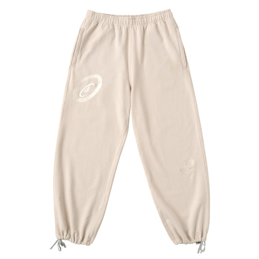 CPD LOVE STITCH SWEAT PANTS / Beige