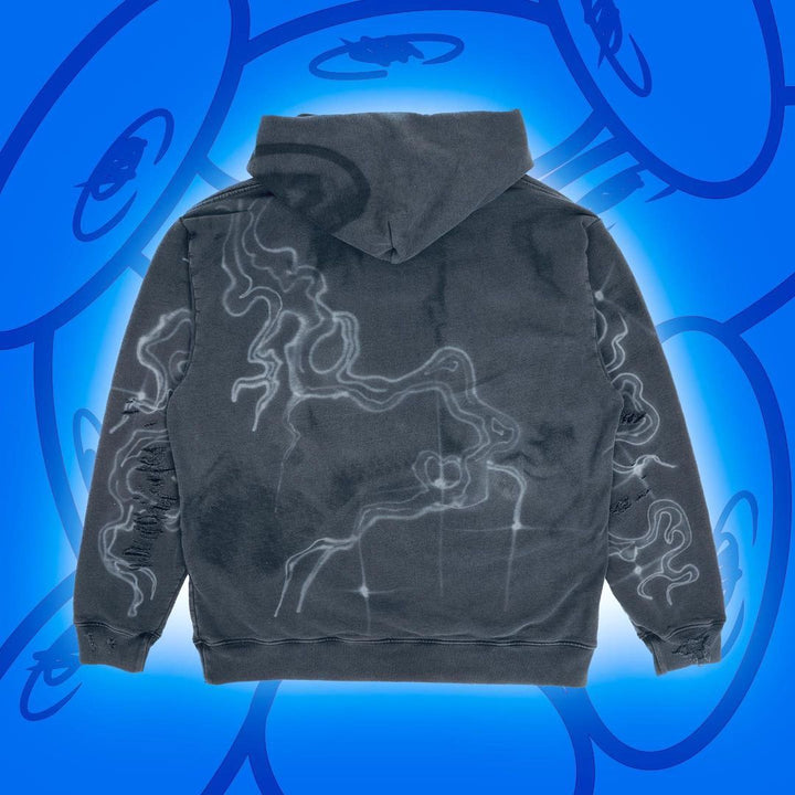 Pine tree pattern hoodie 