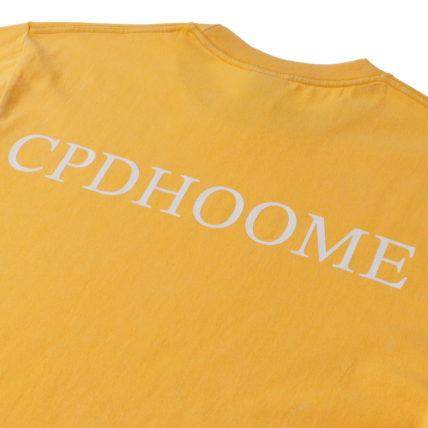 【COMING SOON】CPDHOOME TEE / Yellow