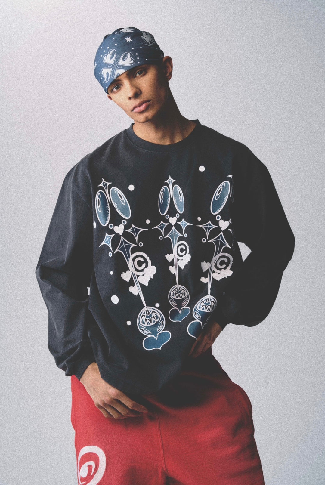GILA GILA LONG SLEEVE TEE / Black