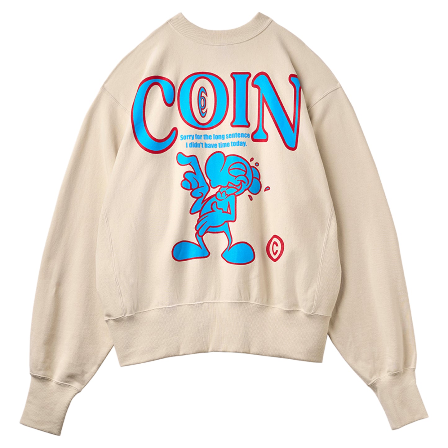 BRIDGE LOVE SILK Sweat shirt / IVORY