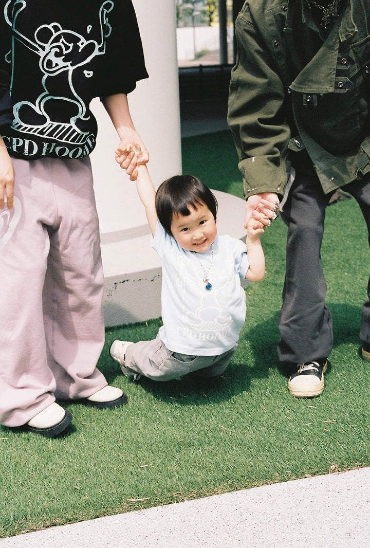 【KIDS】Mr.Shirai KIDS TEE / Blue