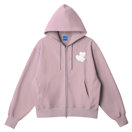 CPD LOVE STITCH HOODIE / Pink White
