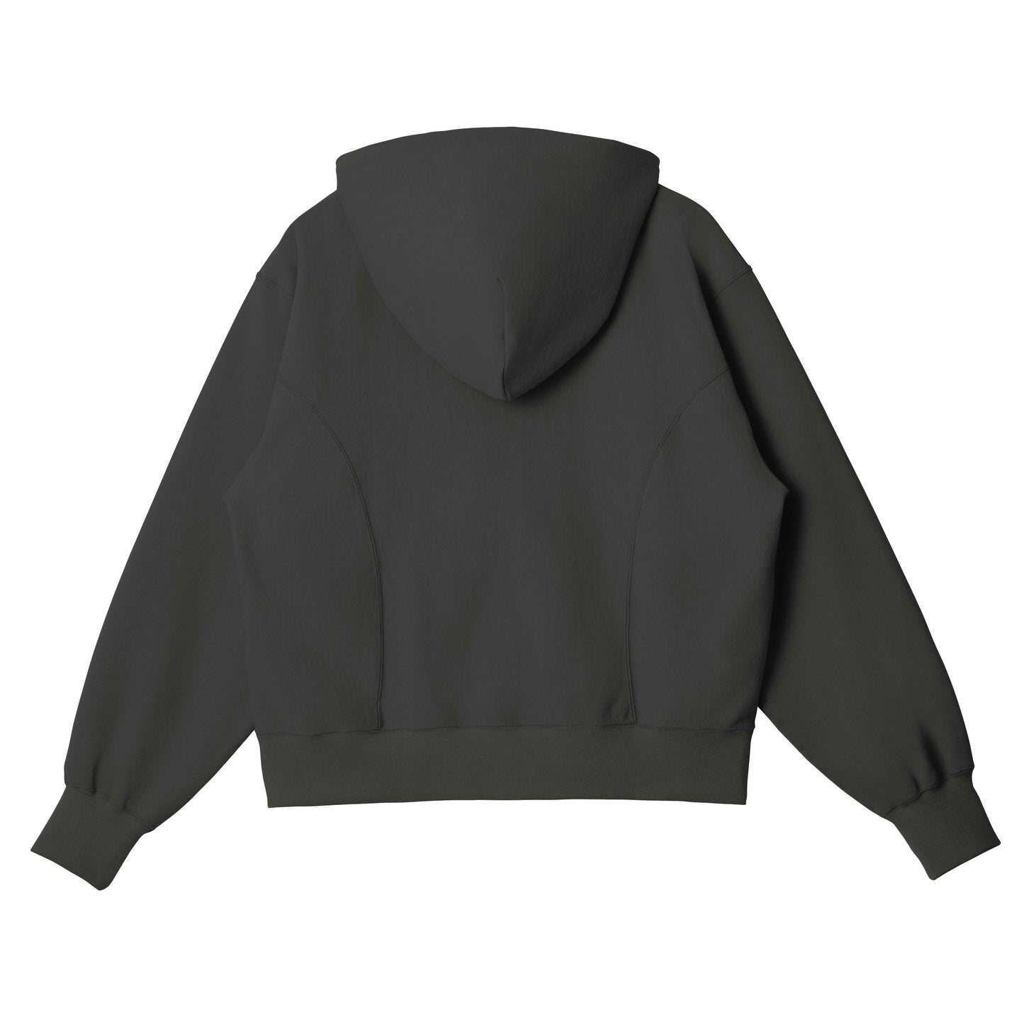 CPD LOVE STITCH HOODIE / Charcoal Gray Black