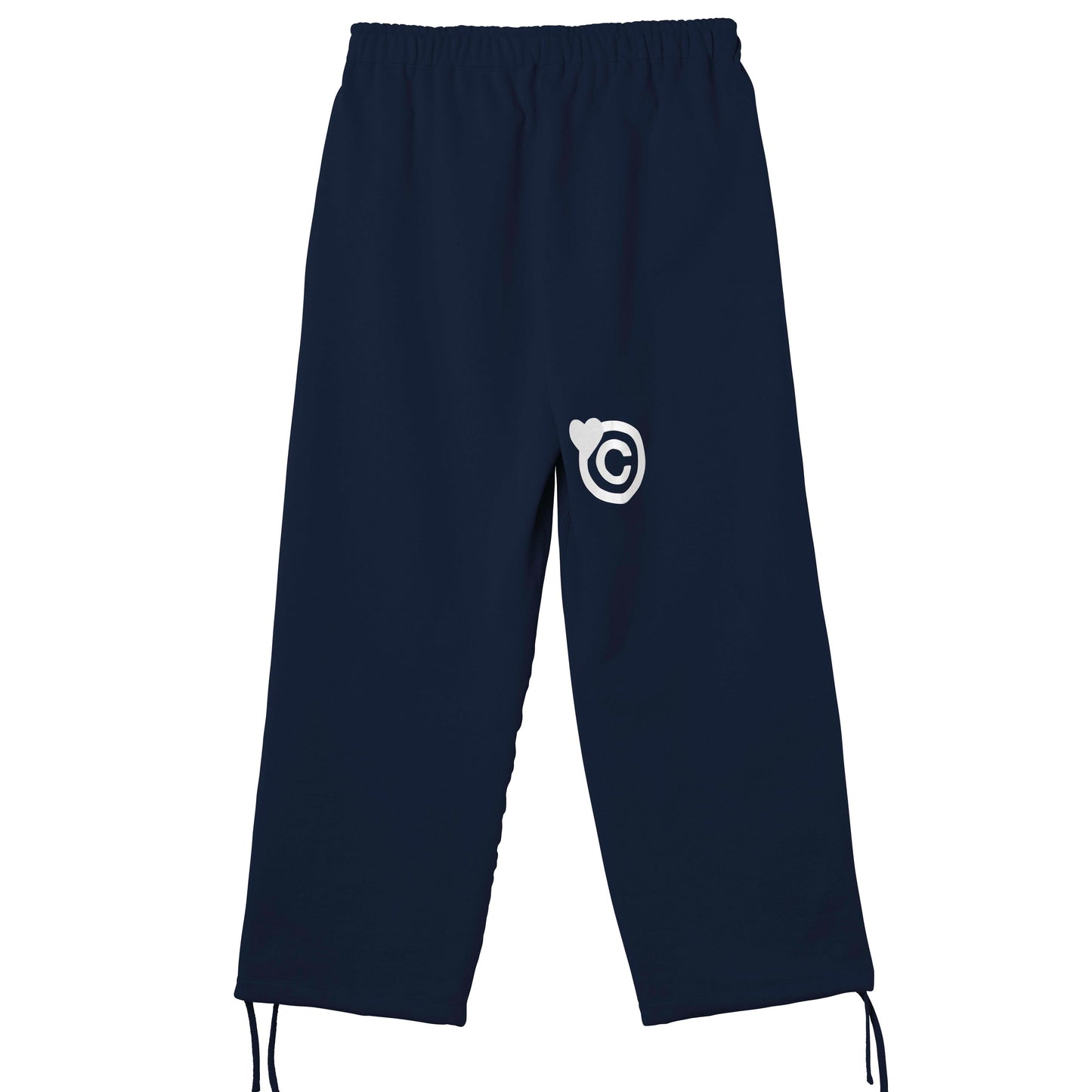 CPD LOVE STITCH SWEAT PANTS / Navy White