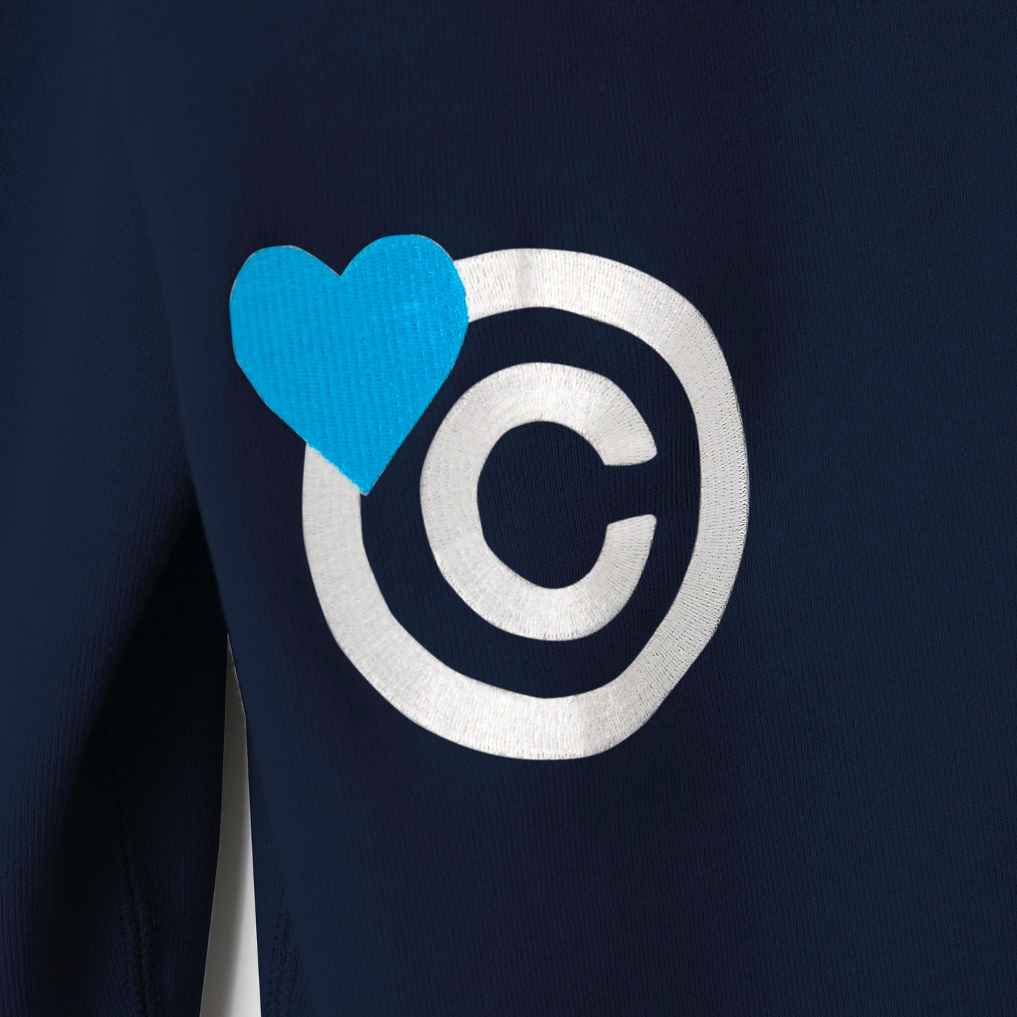 CPD LOVE STITCH SWEAT PANTS / Navy