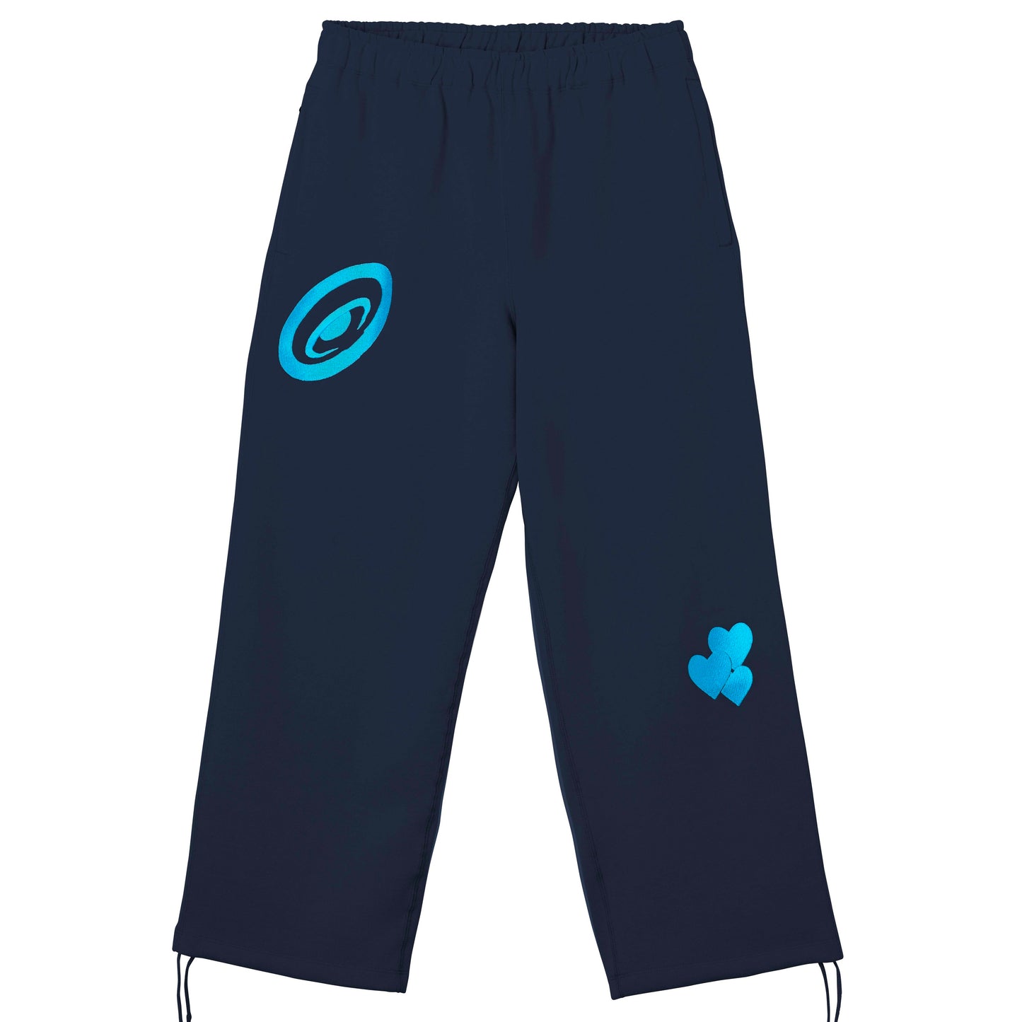 CPD LOVE STITCH SWEAT PANTS / Navy Blue