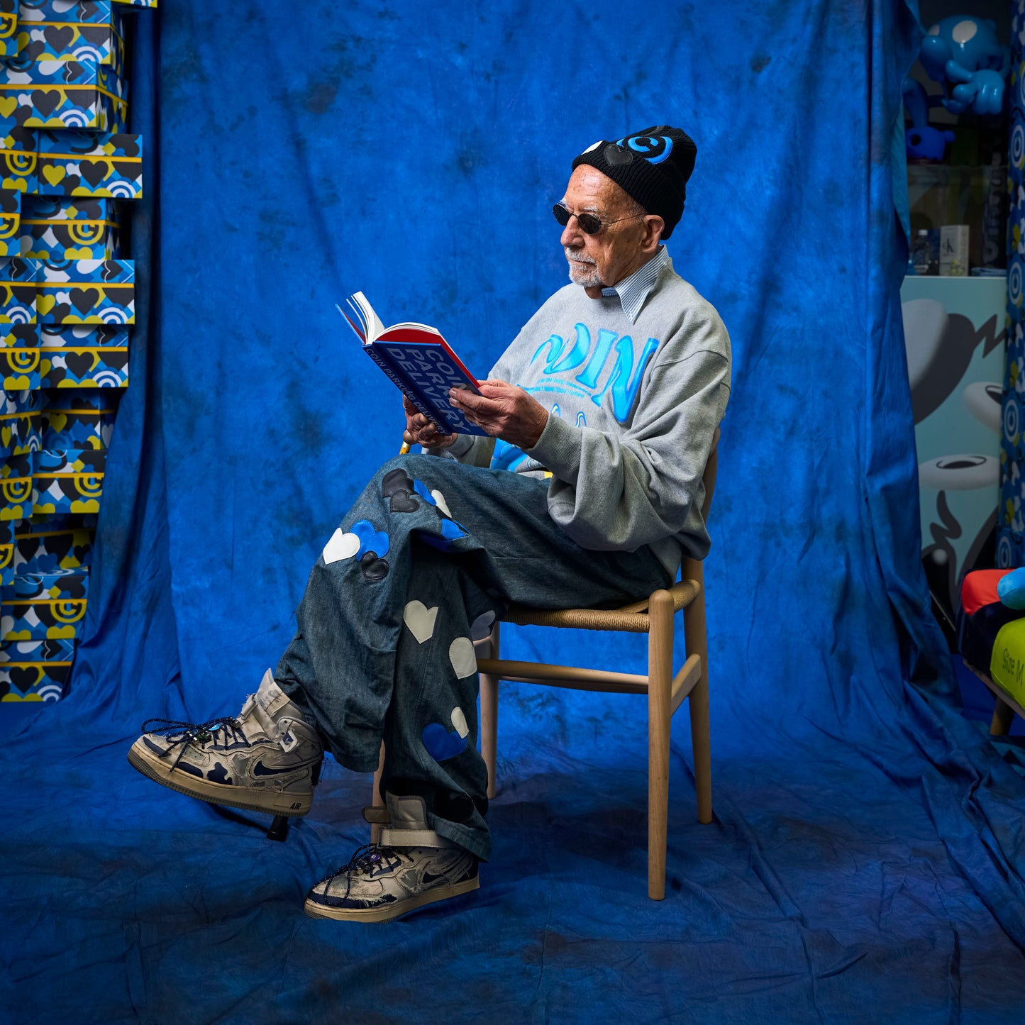 BRIDGE LOVE SILK Sweat shirt  / GRAY