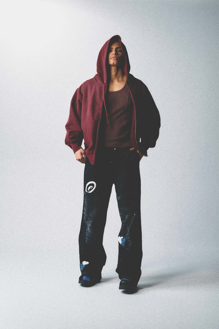 CPDHOOME LOGO HOODIE / Burgundy