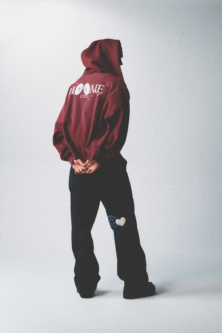 CPDHOOME LOGO HOODIE / Burgundy