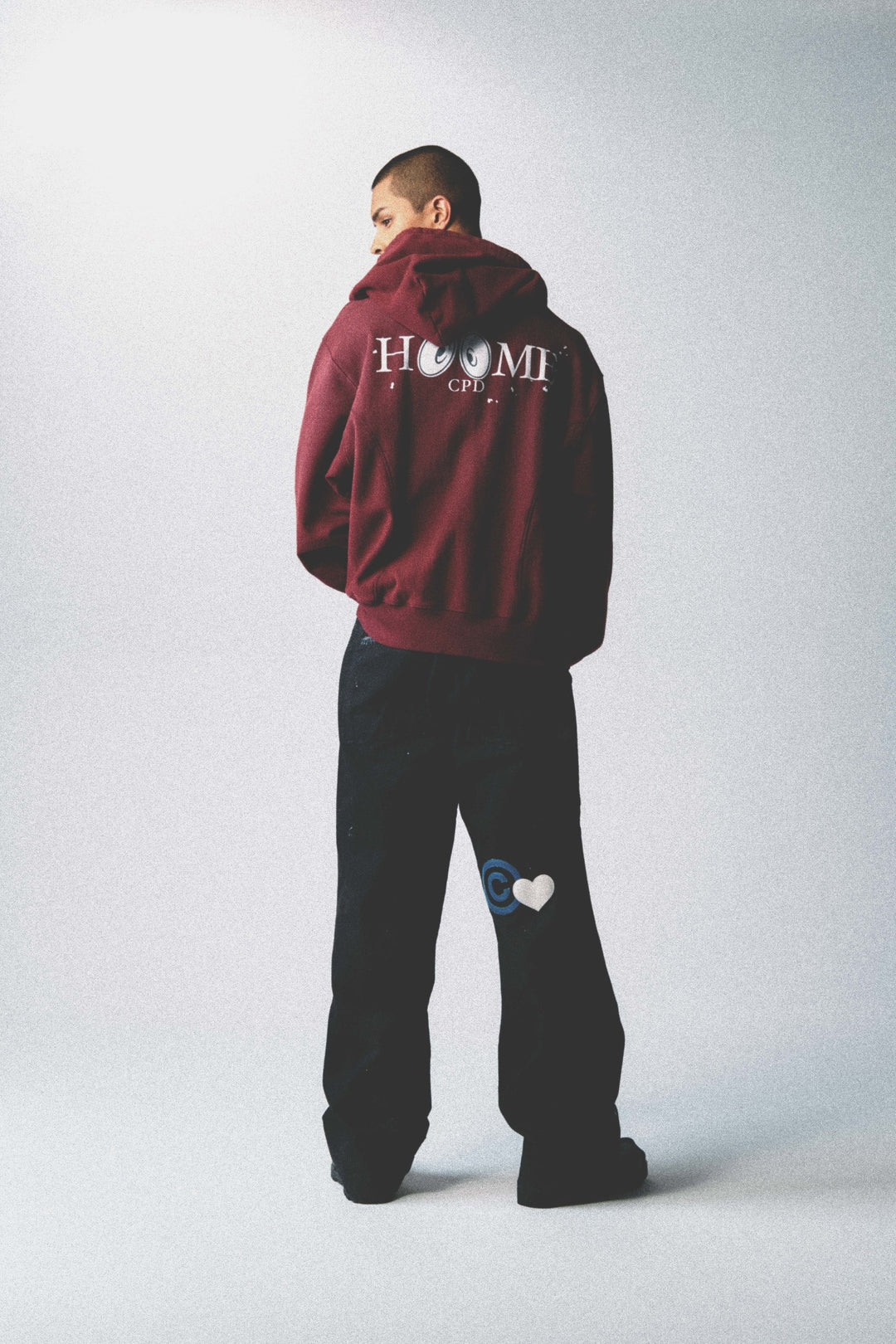 CPDHOOME LOGO HOODIE / Burgundy