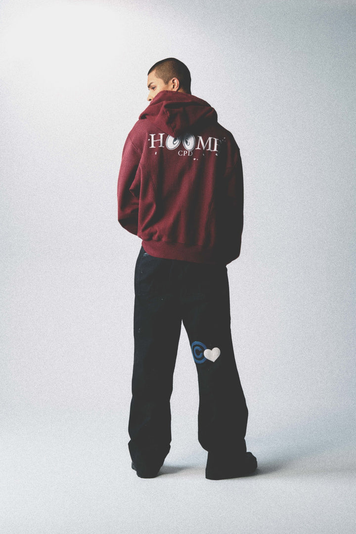 CPDHOOME LOGO HOODIE / Burgundy