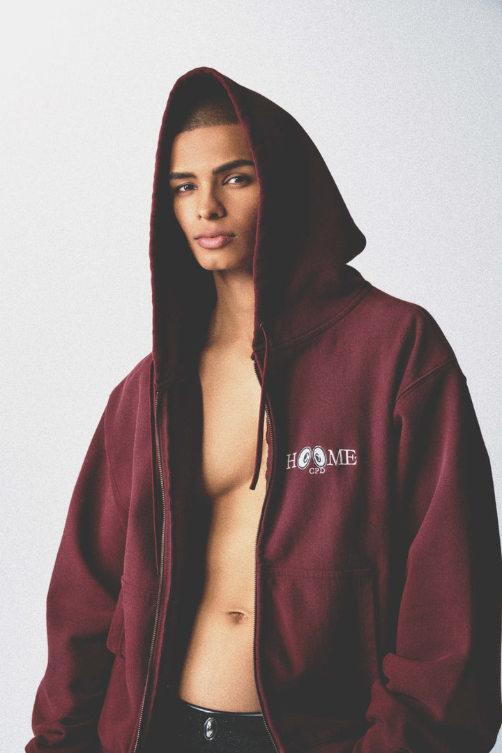 CPDHOOME LOGO HOODIE / Burgundy