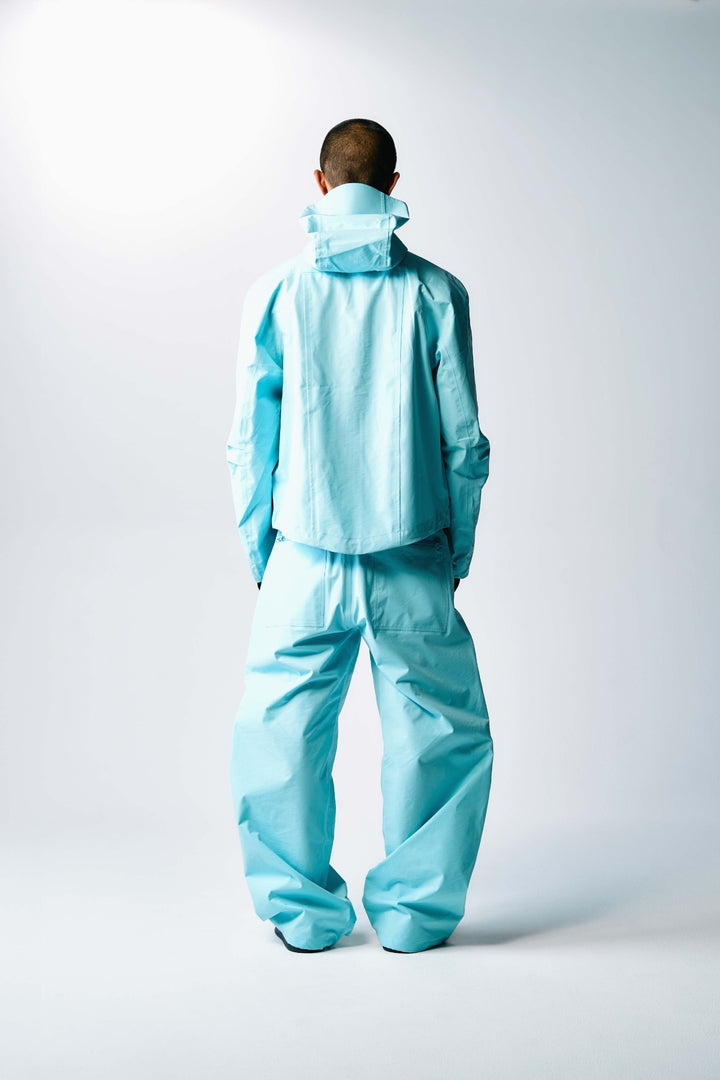 CPD WATER PROOF NYLON JACKET / Sax