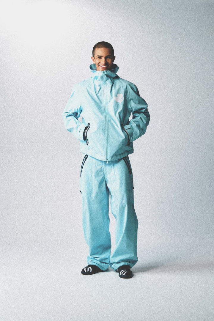 CPD WATER PROOF NYLON JACKET / Sax