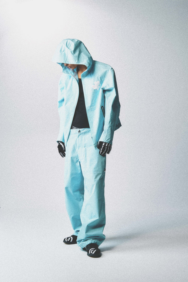 CPD WATER PROOF NYLON JACKET / Sax
