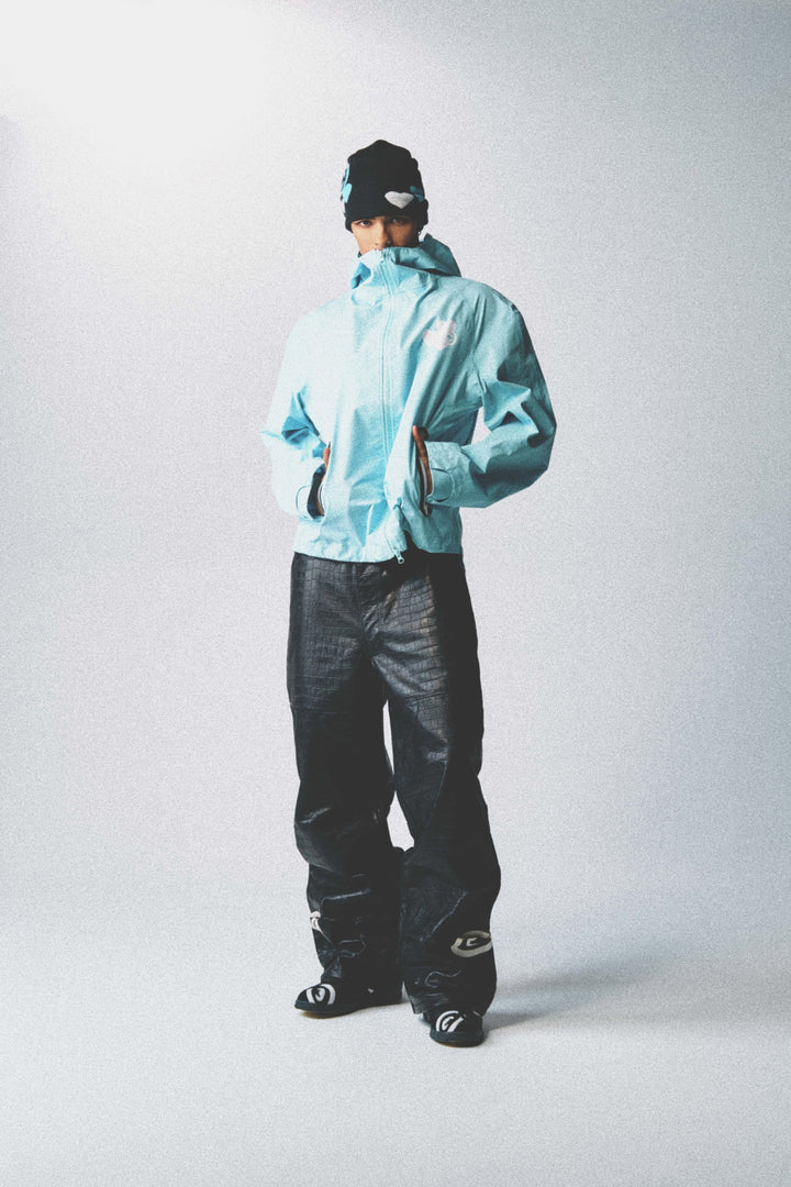 CPD WATER PROOF NYLON JACKET / Sax